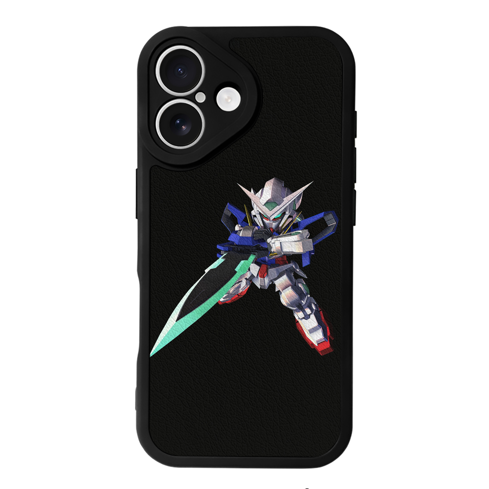 （画像用） 機動戦士ガンダム Mobile Suit Gundam 【iPhone 16シリーズ対応】シリコンスマホケース（レザー調） 材質：シリコン